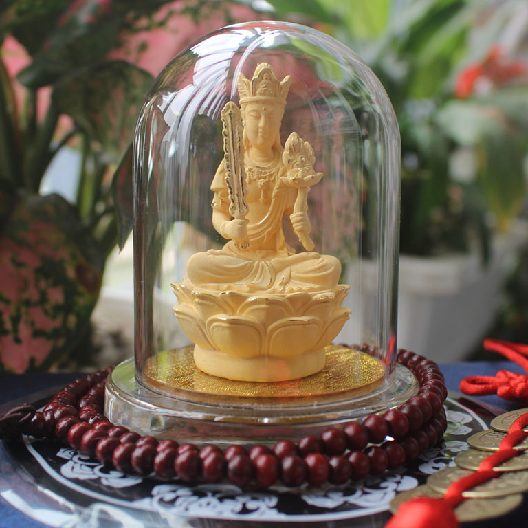 Tượng Hư Không Tạng Bồ tát bằng kim sa hợp tuổi 1985