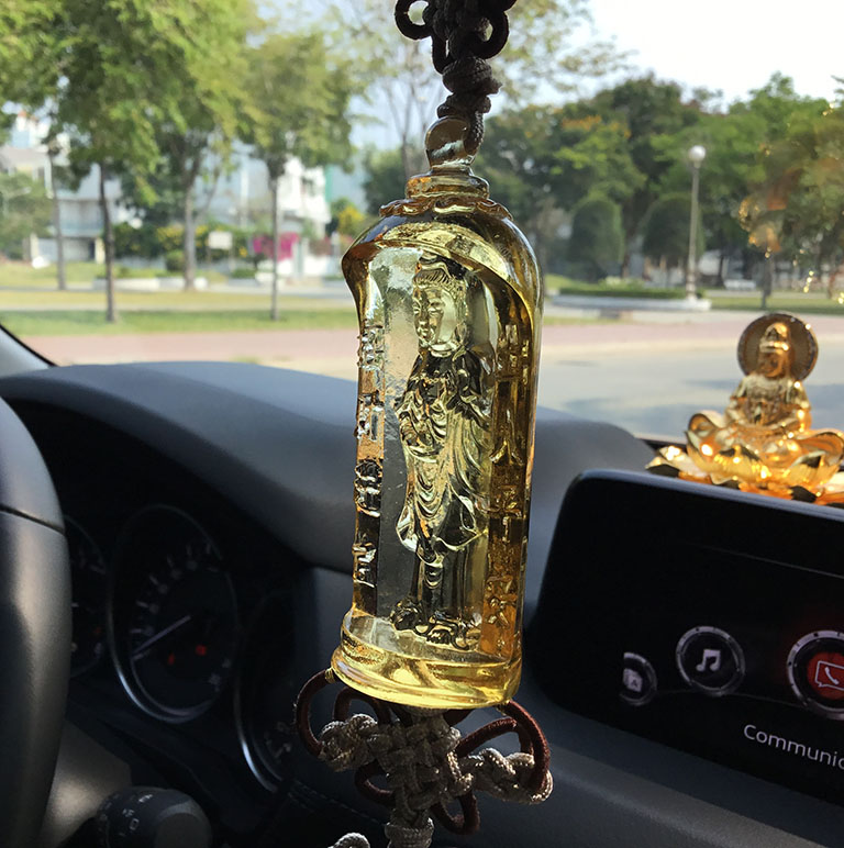 Dây treo xe ô tô tượng Phật Quan Âm đẹp và độc tại Tp Hồ Chí Minh