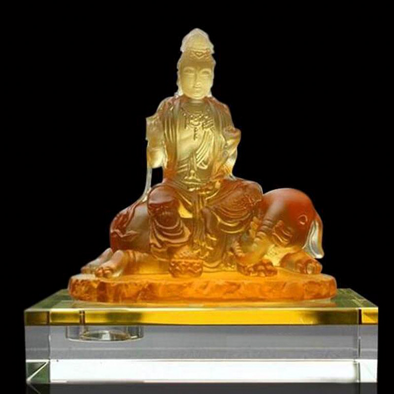 Tượng Phổ Hiền Bồ Tát bồ tát bằng lưu ly