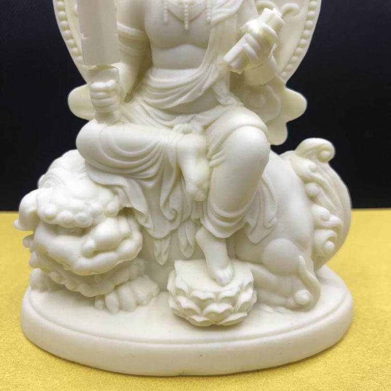 Tượng Văn Thù Bồ tát để xe ô tô đẹp