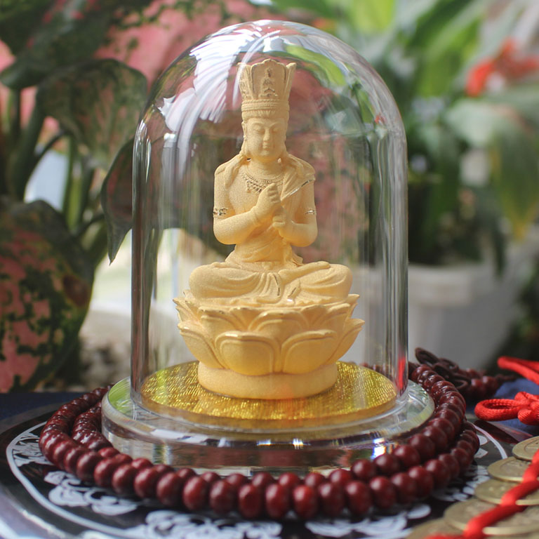 Tượng Như Lại Đại Nhật để xe ô tô cho người tuổi Mùi cao cấp