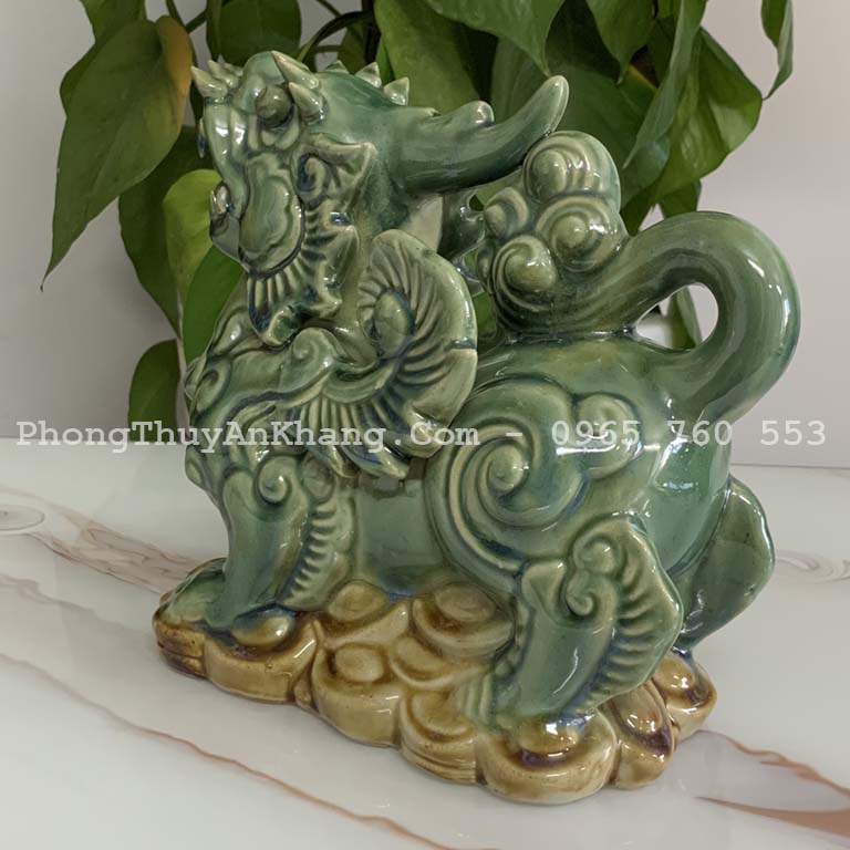 Tỳ hưu gốm bát trang có thể hoá giải ngũ hoàng đại sát