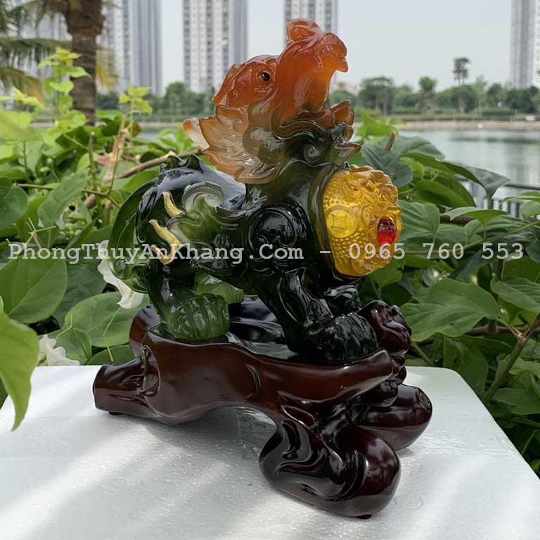 Tượng tỳ hưu mã THPT - 005 được nhiều người lựa chọn trang trí phòng khách