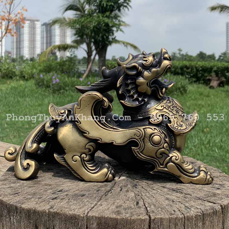 Tượng tỳ hưu đồng để quầy thu ngân