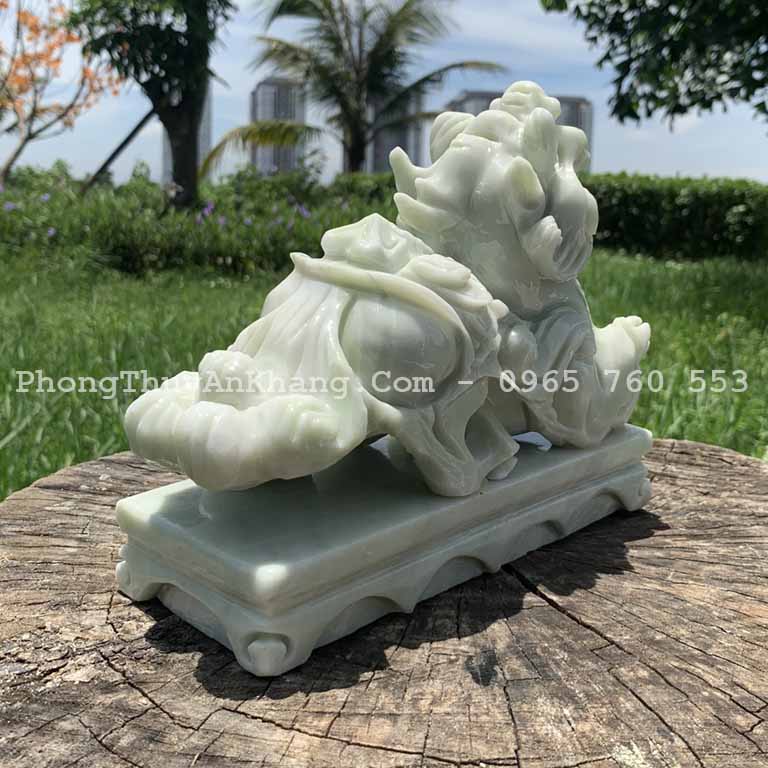 Tỳ hưu đá xanh chế tác theo yêu cầu khách hàng