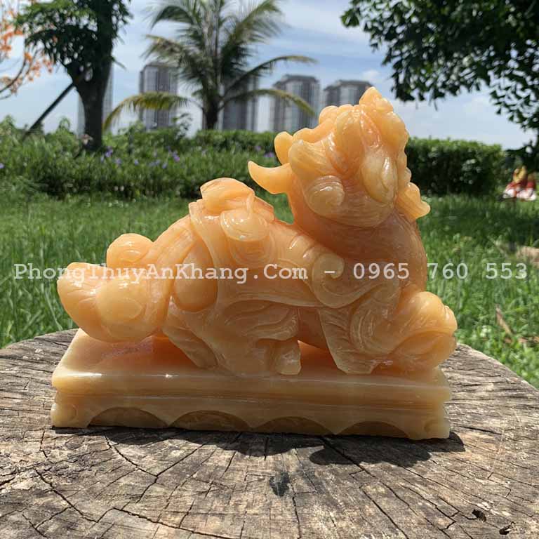 Tỳ hưu ngọc hoàng long để bàn thờ thần tài - ông địa