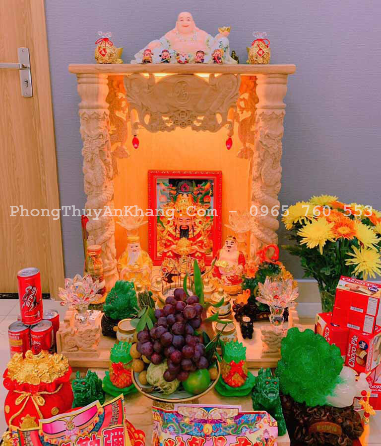 Cúng thần tài thổ địa tại nhà