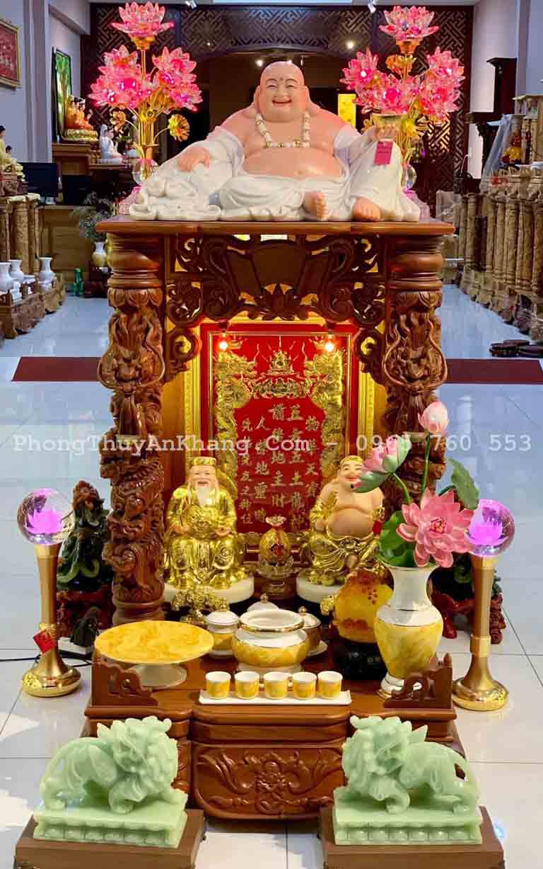 Tỳ hưu đá cẩm thạch để bàn thờ thần tài - ông địa