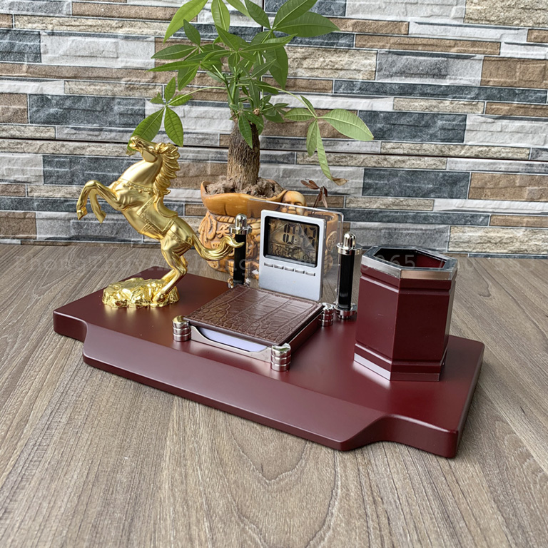 Hộp bút để bàn làm việc cao cấp phù hợp tặng sếp