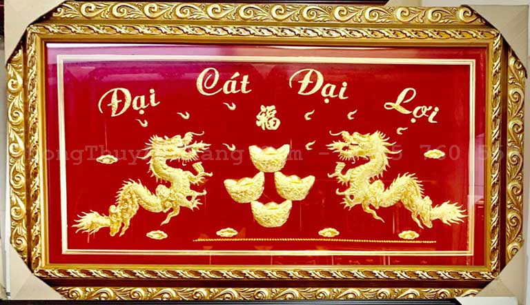 Khánh vàng đại cát đại lợi mừng khai trương