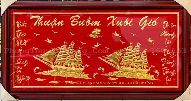 Khánh vàng thuận buồm xuôi gió mừng khai trương