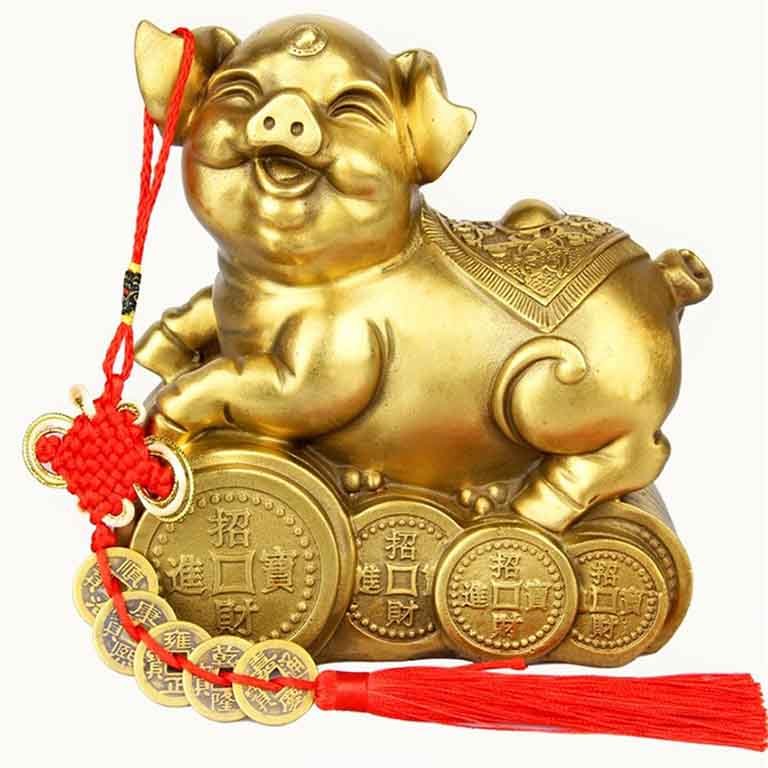 Tượng heo hợp tuổi hợi