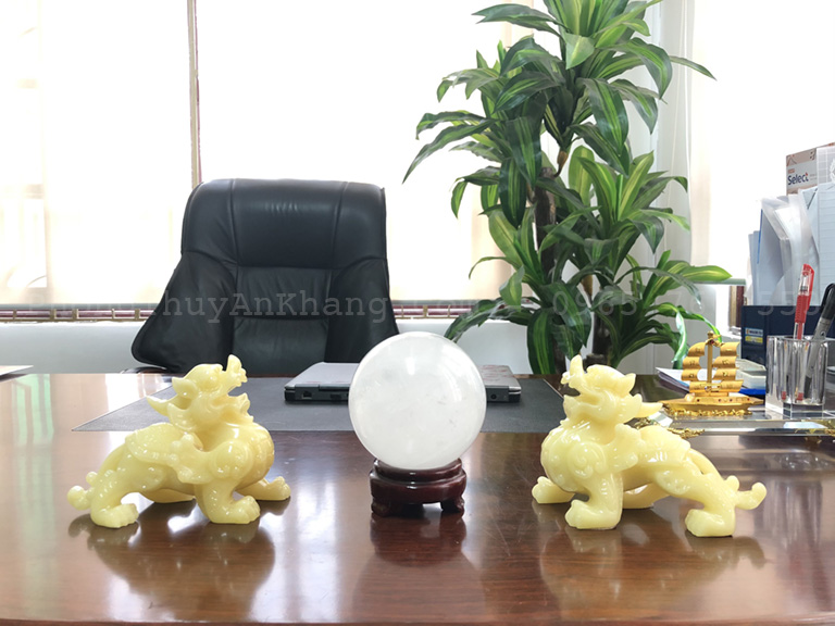 Tỳ hưu phong thuỷ quà tặng để bàn làm việc cao cấp