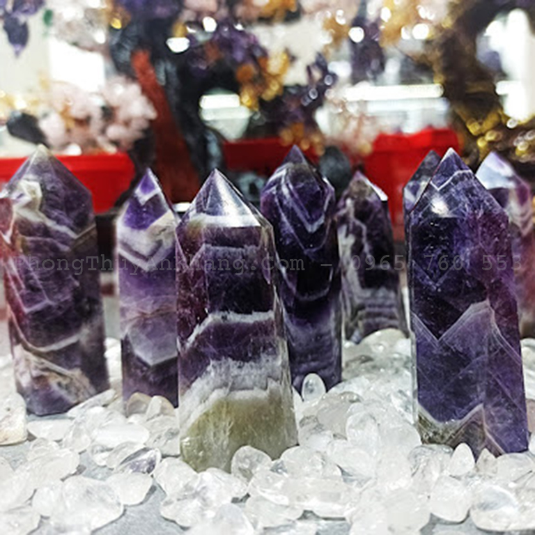 Trụ đá thạch anh có tác dụng trấn trạch