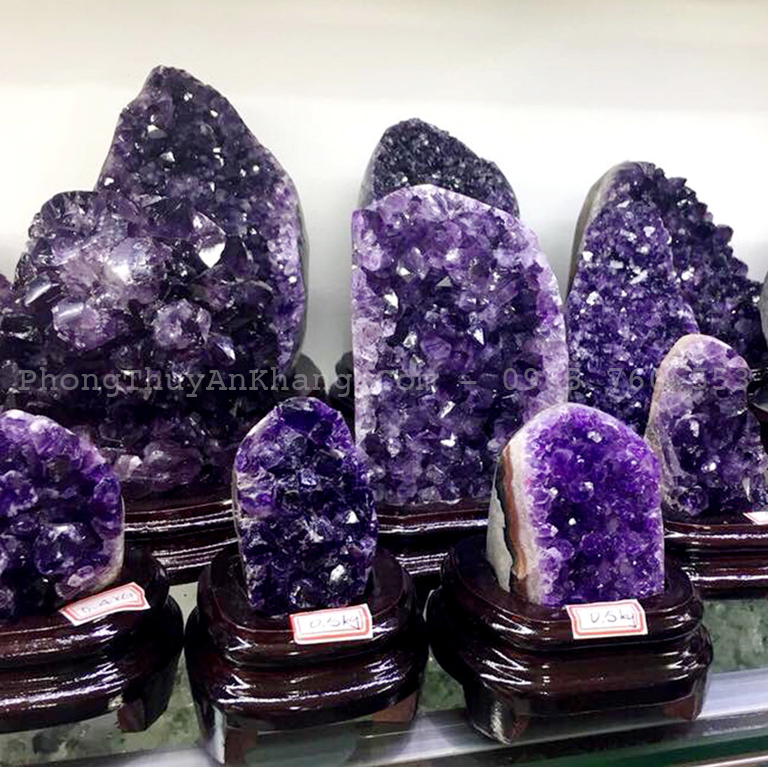 Tác dụng đá thạch anh tím trong phong thuỷ