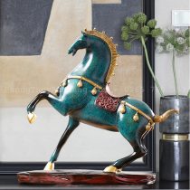 Tượng ngựa chiến la mã để bàn làm việc