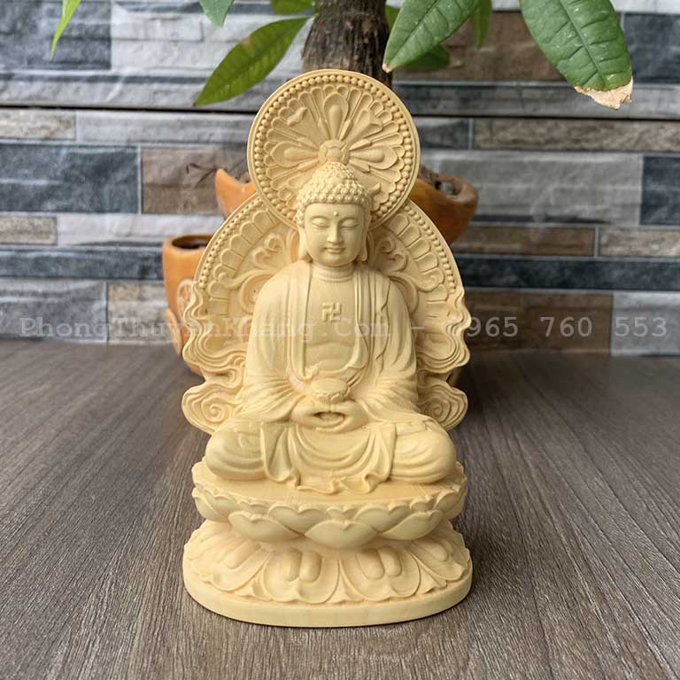 Tượng A Di Đà để xe ô tô