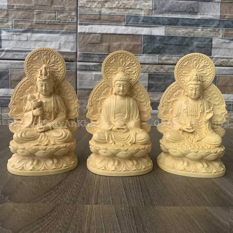 Bộ Ba Tây Phương Tam Thánh để xe ô tô