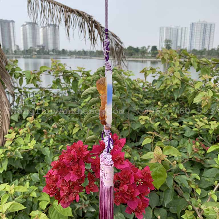 Dây treo ô tô Phật A Di Đà cao cấp