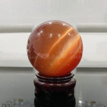 Quả cầu mắt mèo 10cm để bàn cao cấp