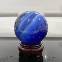 Quả cầu mắt mèo 10cm để phòng khách