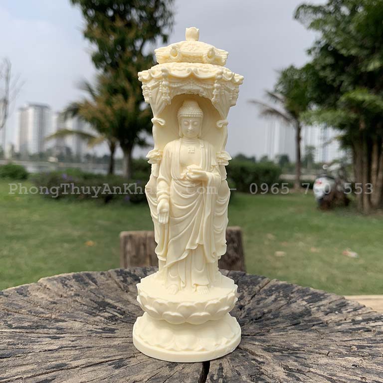 Tượng Phật A Di Đà để xe ô tô