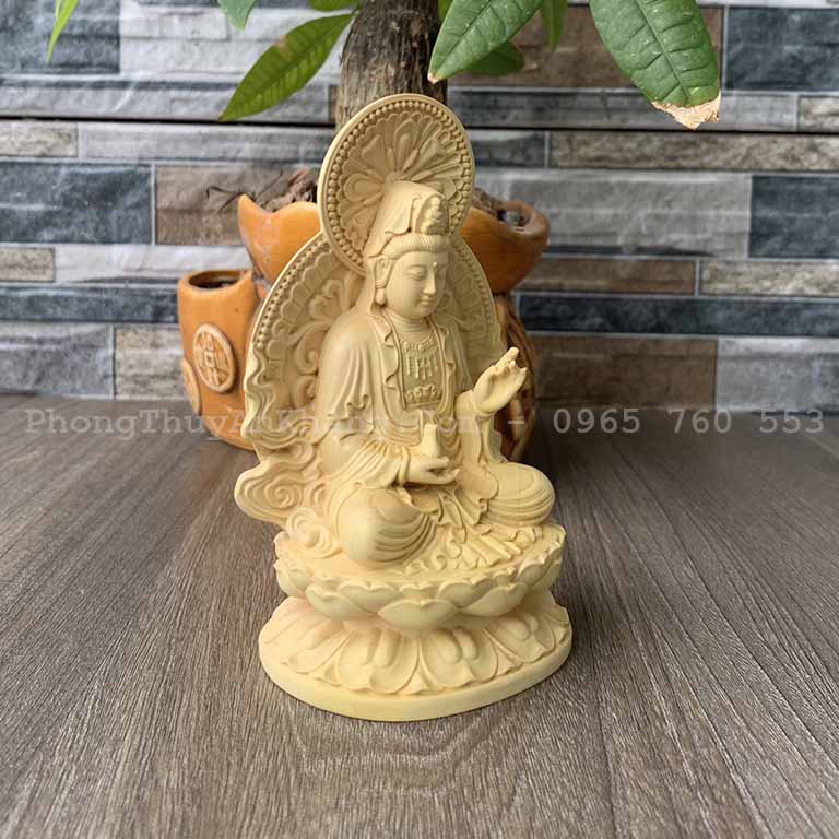 Tượng Phật Bà Quan Âm để xe ô tô