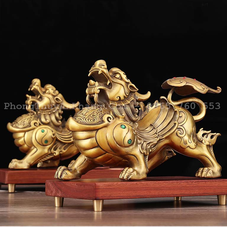 Tỳ Hưu bằng đồng phong thuỷ