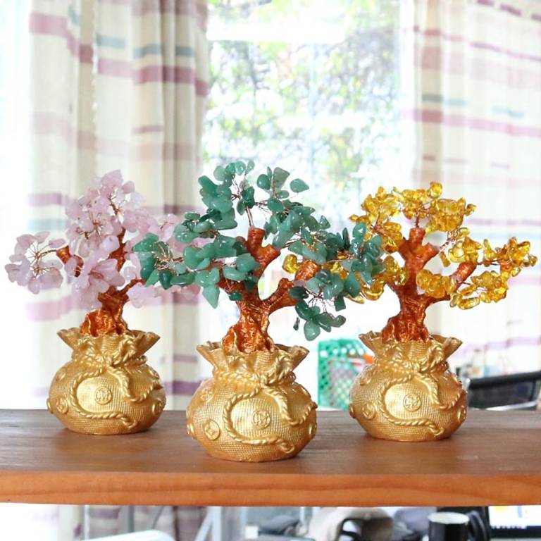 cây tài lộc đá thạch anh giá bao nhiêu