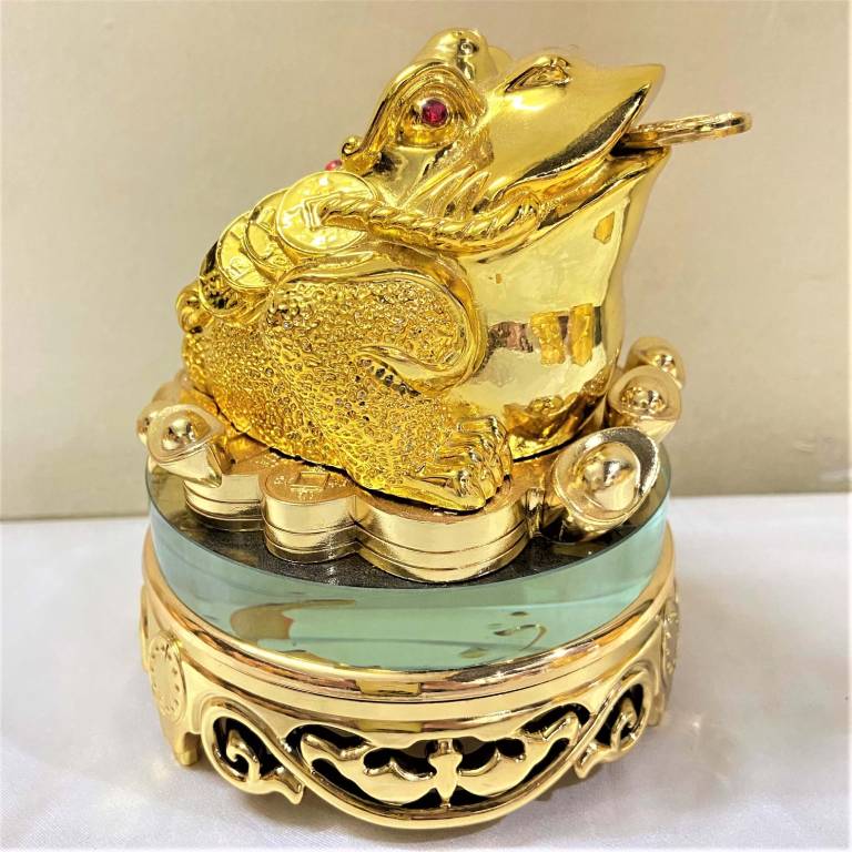 mẫu cóc ngậm tiền chuẩn phong thủy