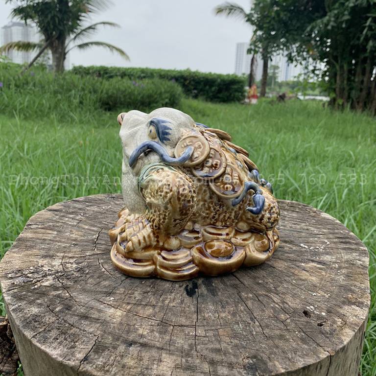 mẫu cóc ngậm tiền chuẩn phong thủy
