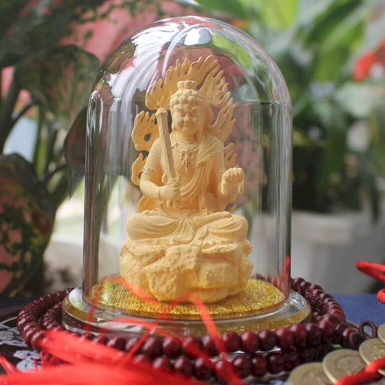 Tượng phật Bất Động Minh Vương cho người mệnh Kim
