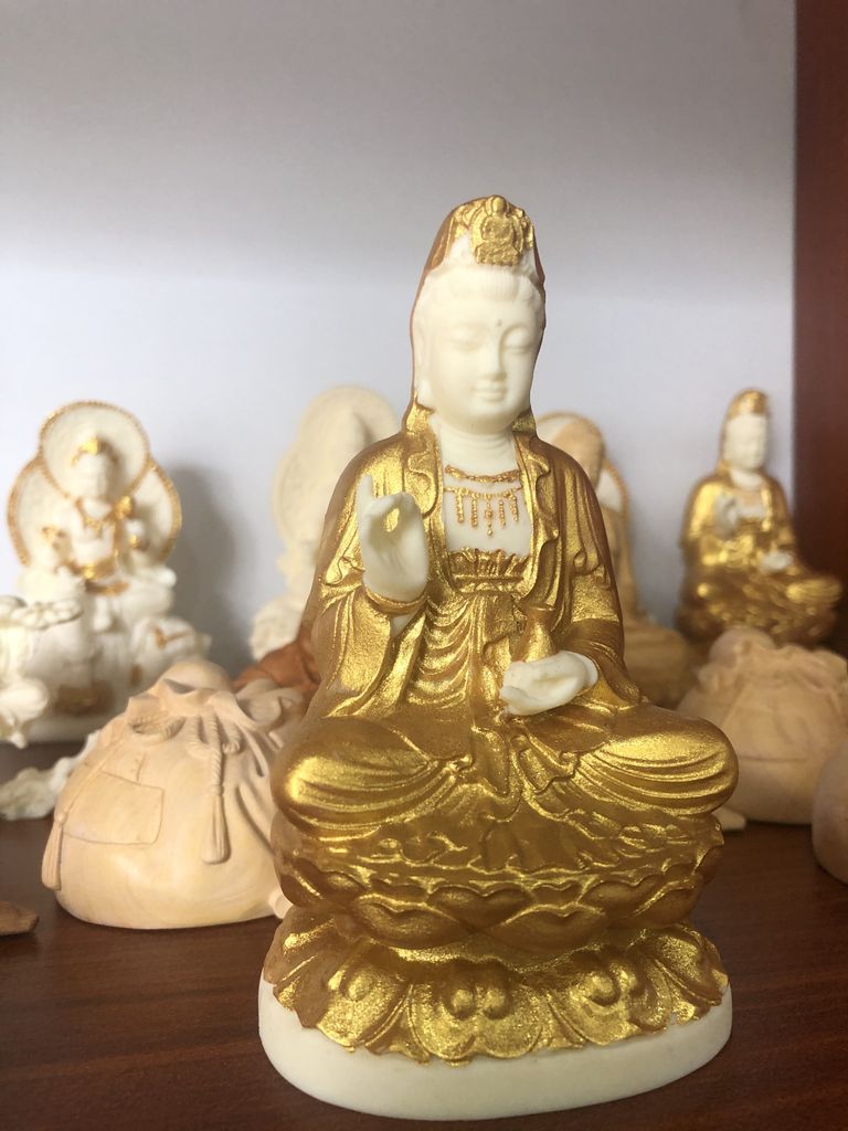 Tượng Phật Quan Âm để xe ô tô mang lại nhiều ý nghĩa tốt đẹp