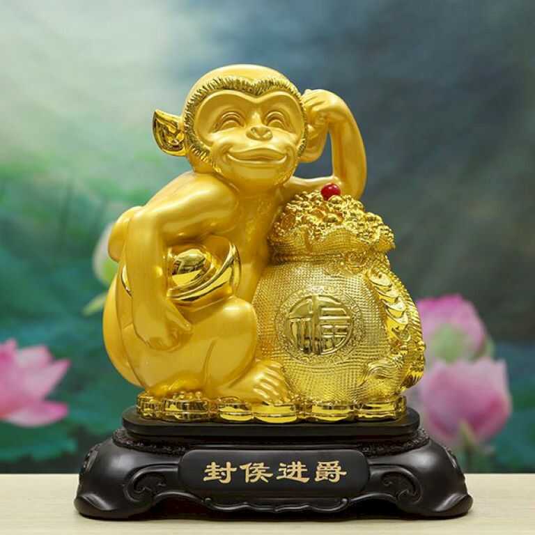 Tượng linh vật Khỉ năng lượng thúc đẩy được sự tập trung tư duy sáng tạo trong công việc