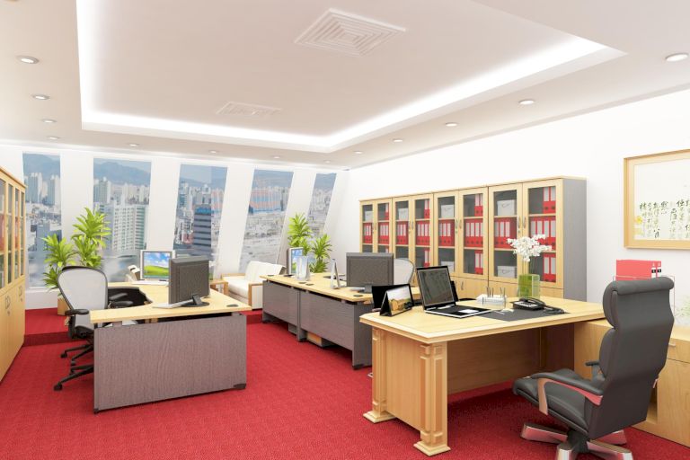 Cách hóa giải bàn làm việc đối diện sếp không bị xung khắc