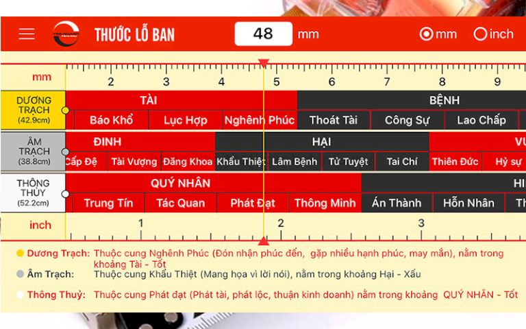 Cách chọn kích thước bàn làm việc theo phong thủy theo thước lỗ ban