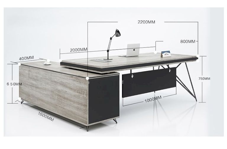 Kích thước bàn làm việc của giám đốc
